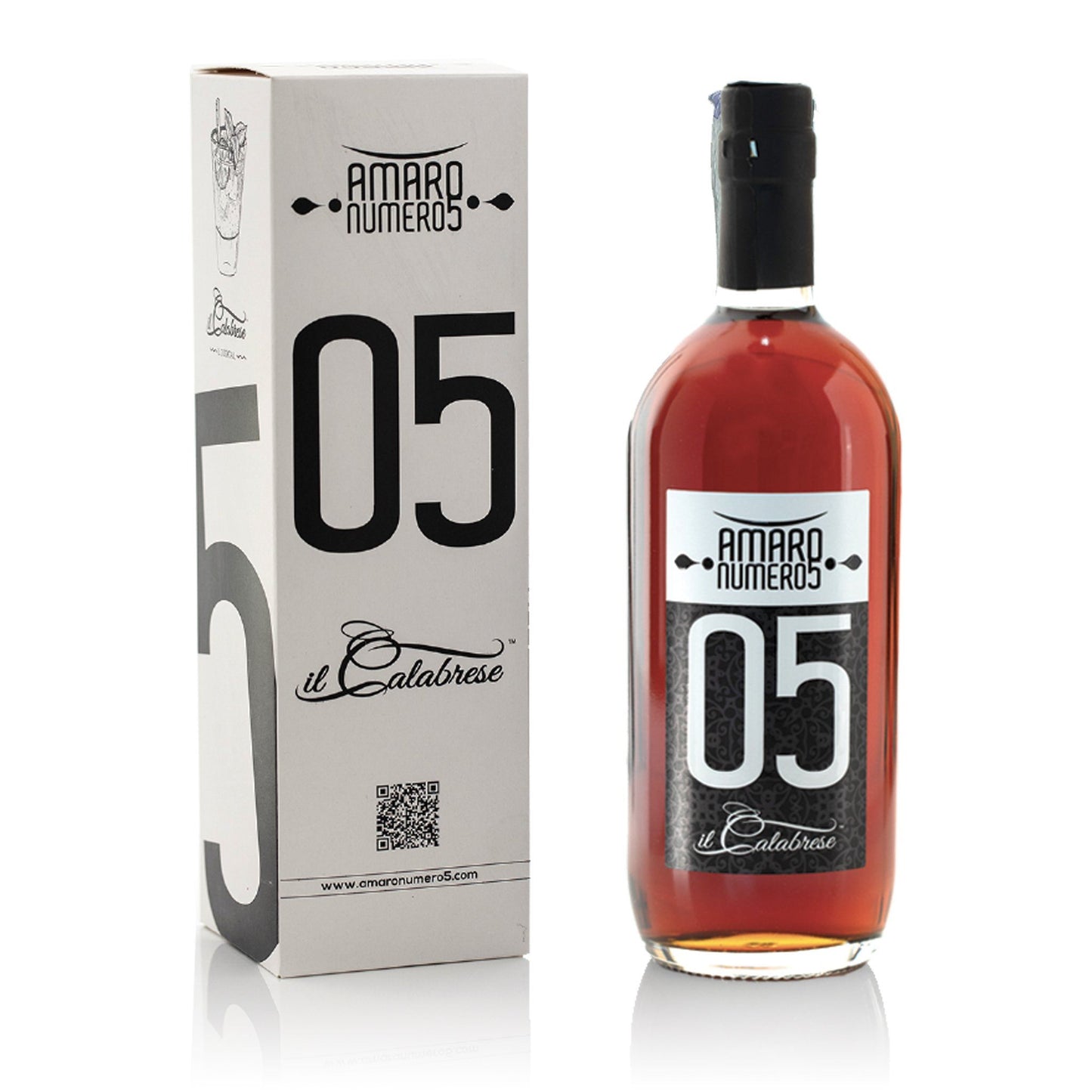 Astuccio "White" Amaro Numero 5