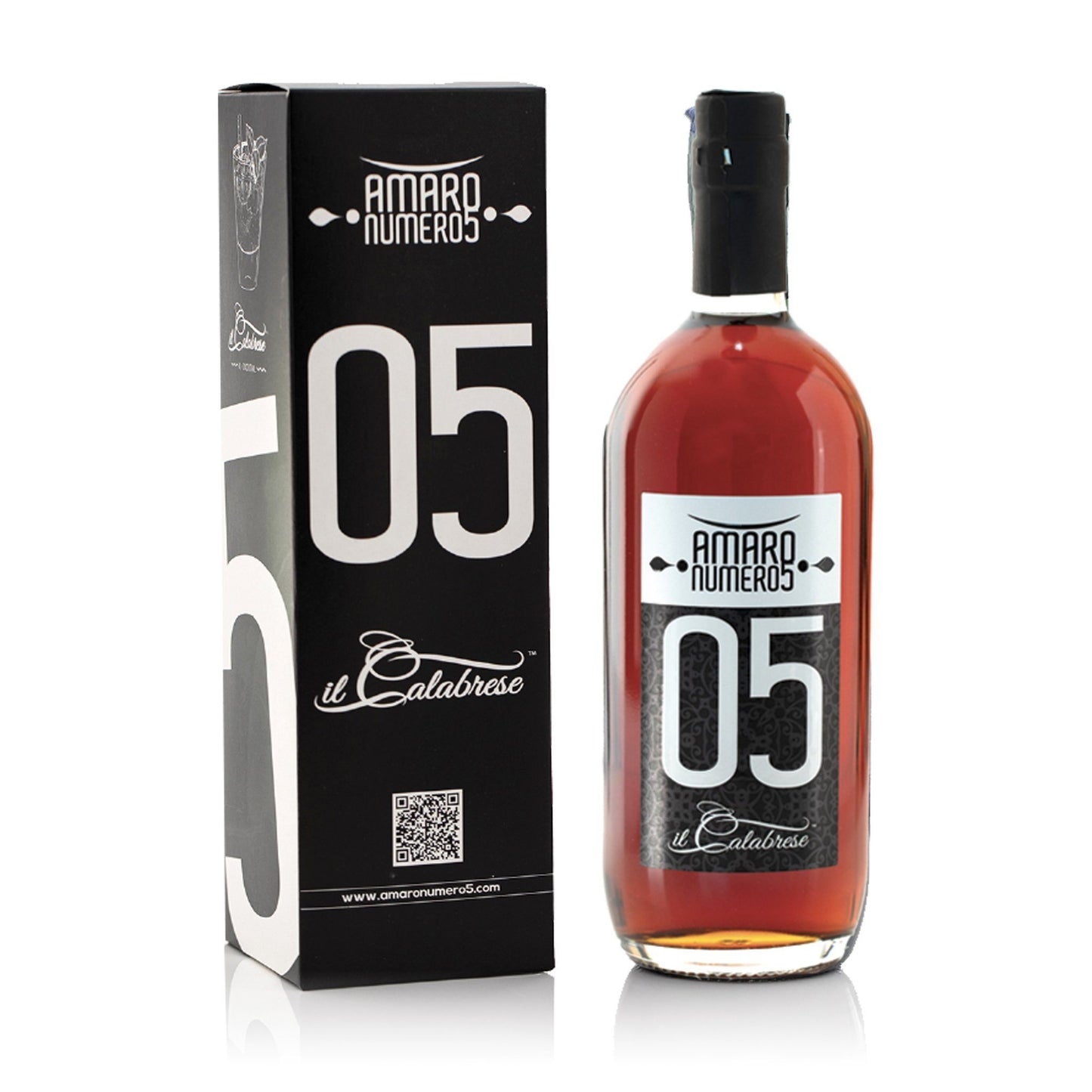 Astuccio "Black" Amaro Numero 5