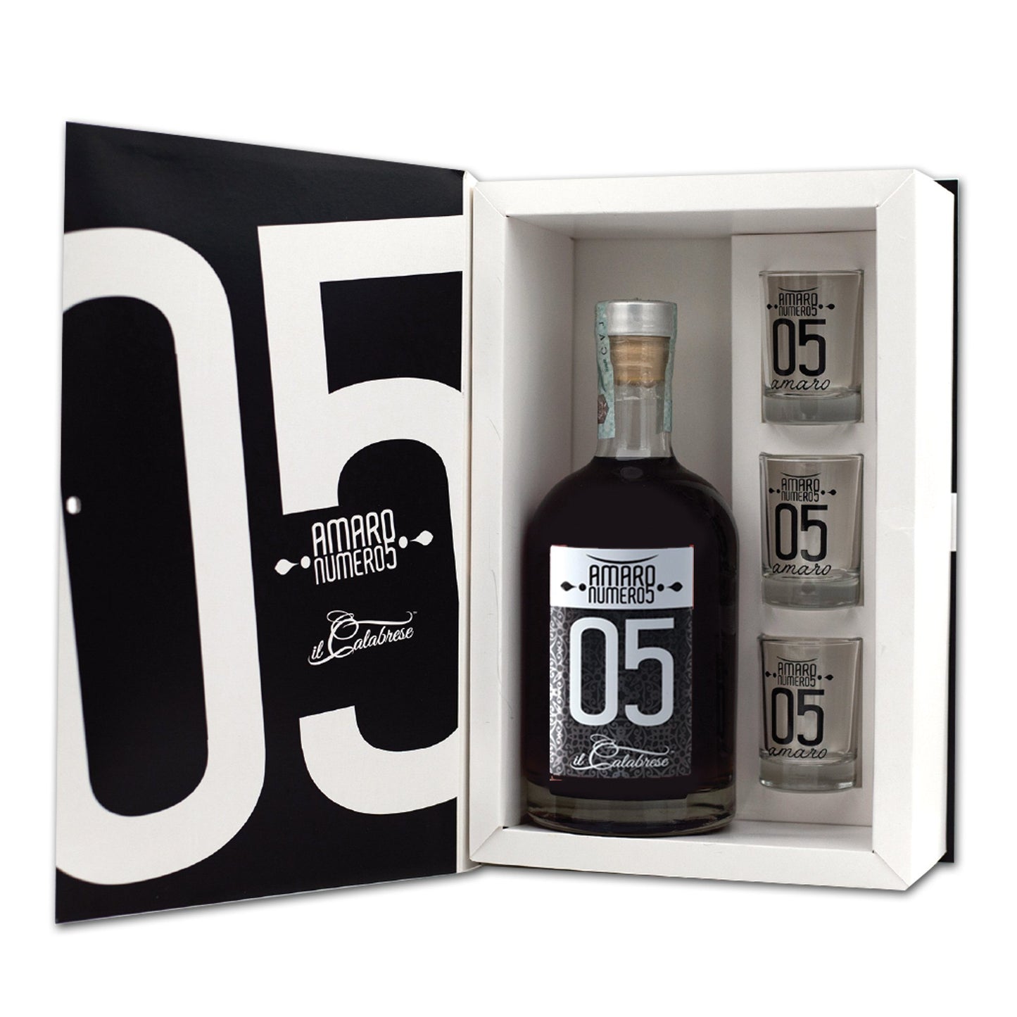 Astuccio Libro "Black" Amaro Numero 5